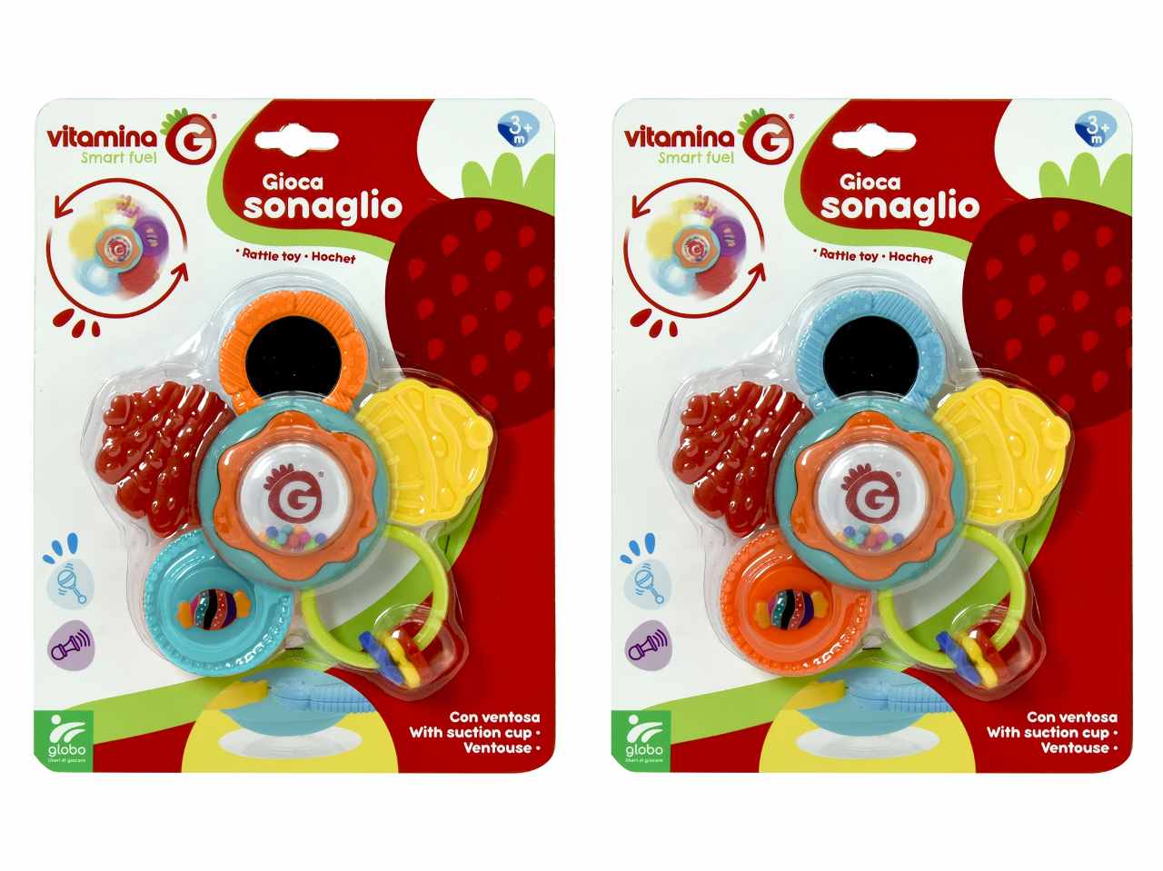 Sonaglino fiore attivita' con ventosa