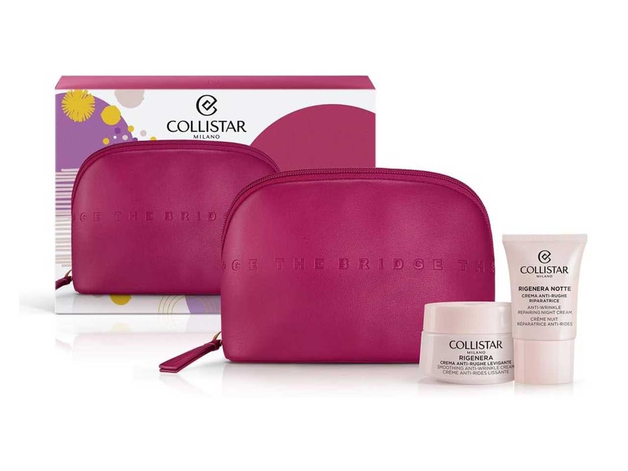 Collistar cofanetto rigenera crema anti-rughe levigante viso e collo