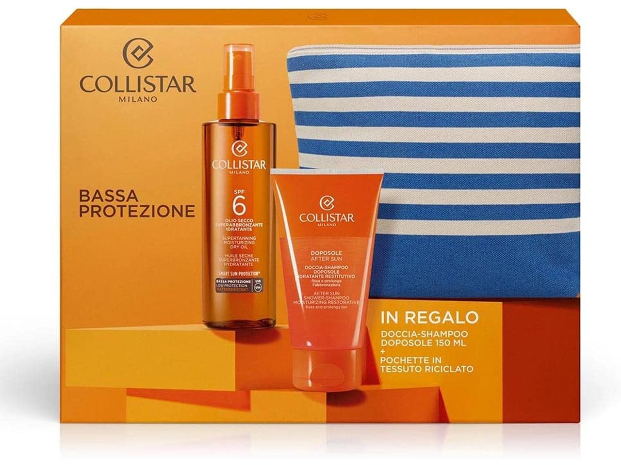Collistar cofanetto con olio secco superabbronzante