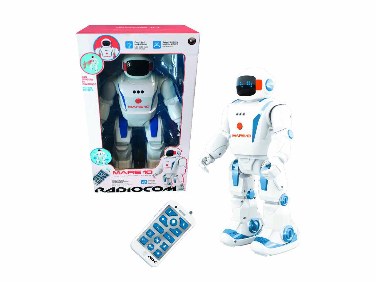 Robot radiocomando mars 10