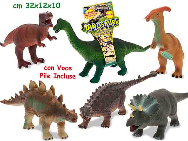 Animali dinosauri c/suono 64124