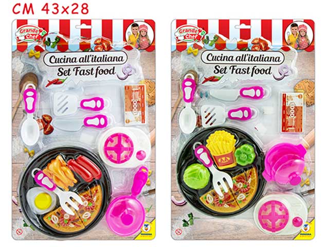 grande chef set fast food 66542