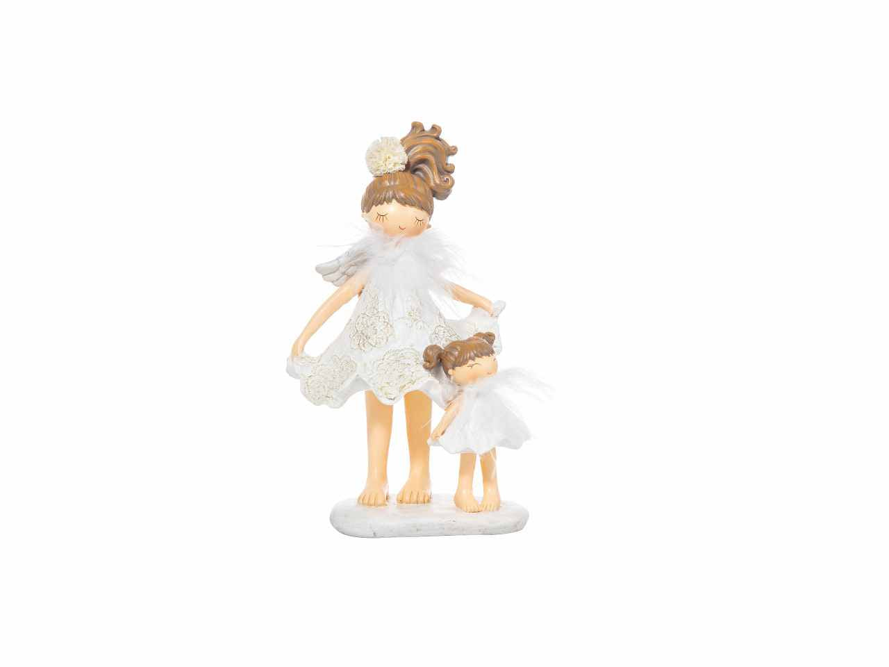 Ballerina resina bianca cm.23