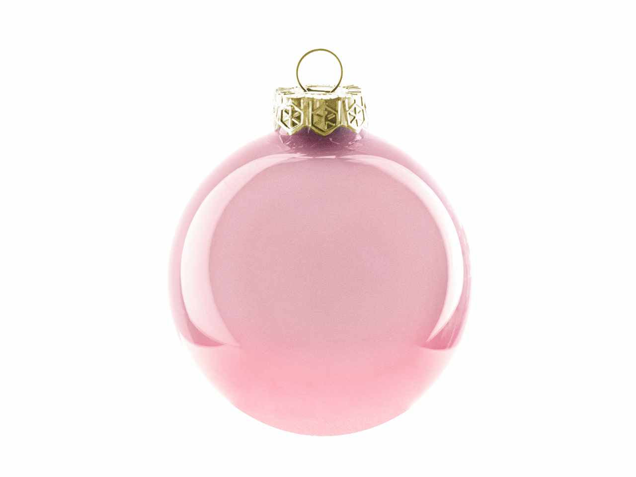 Sfera vetro mm.150 rosa