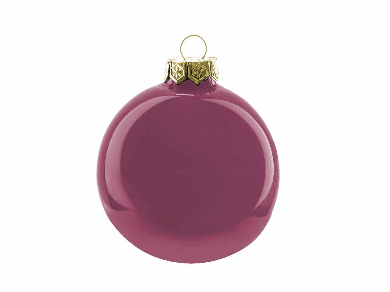Sfera vetro mm.150 porpora