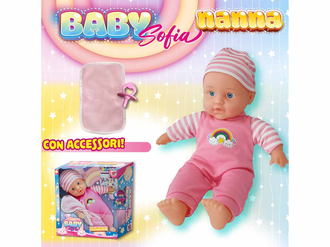 Bambola baby sofia dip76555