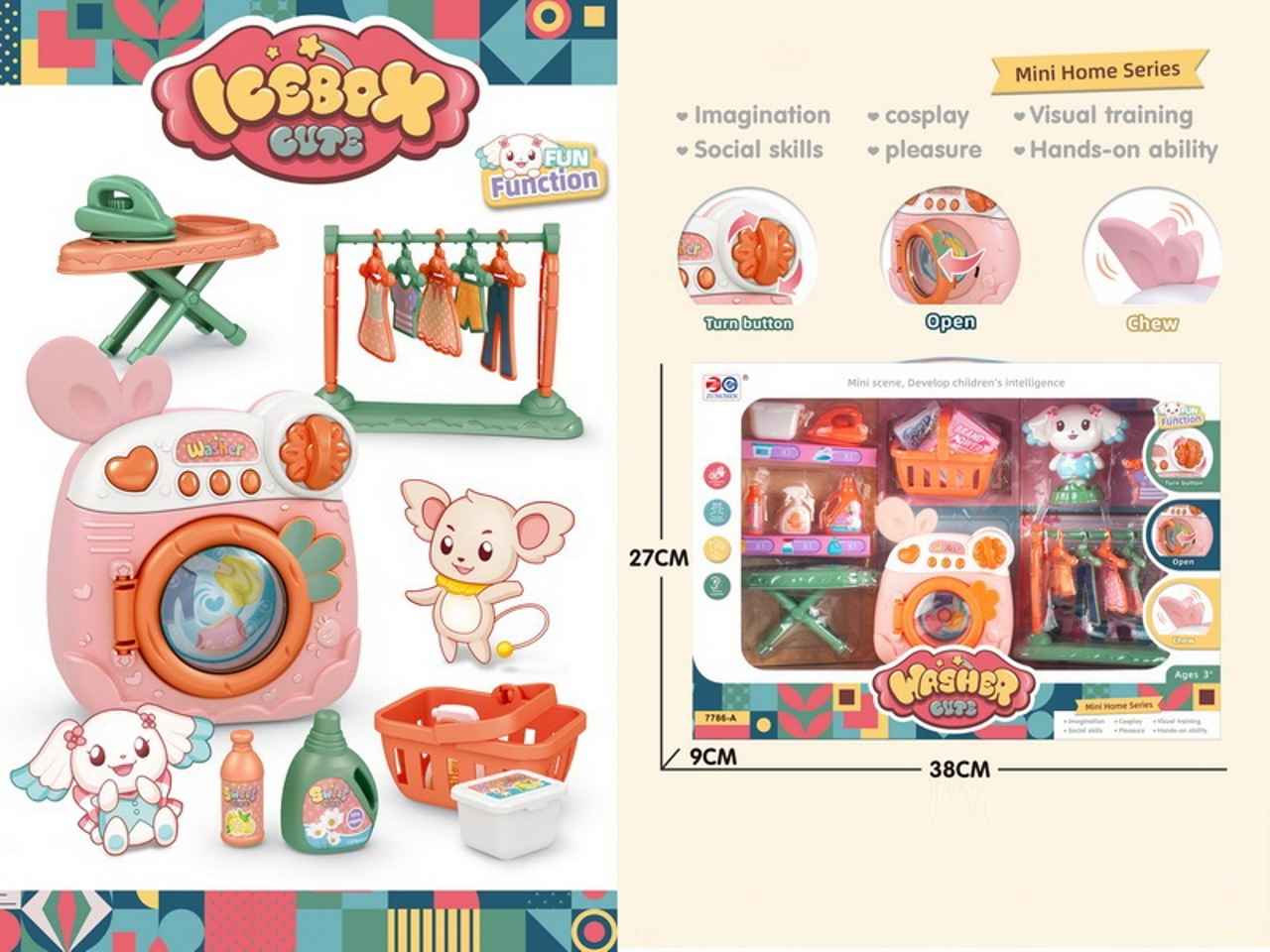 Set accessori casa 27x9x38cm