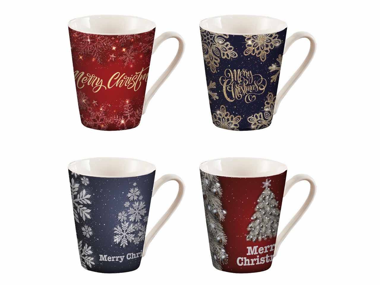 tazza mug natalizia d8,5xh10cm