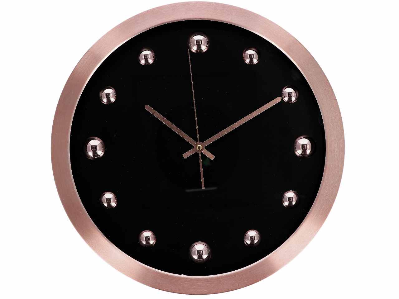 Orologio parete alluminio d40cm 72310