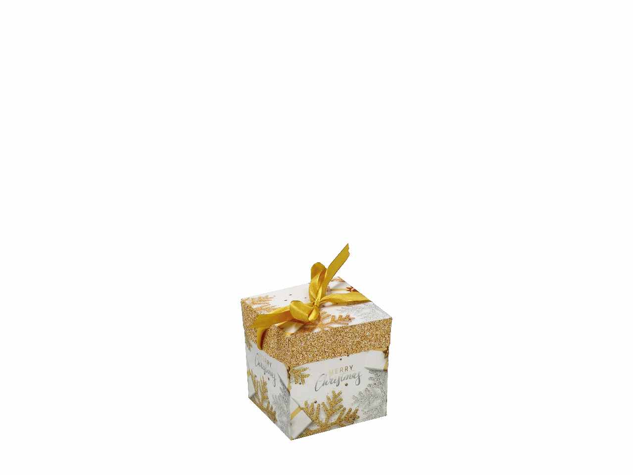 Scatola 11x11x11cm in carta con d 76388