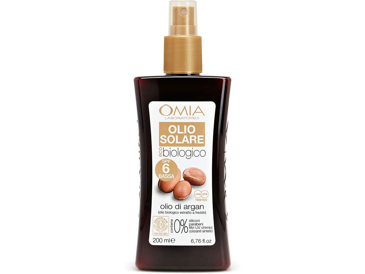 Omnia olio solare spf6 200ml