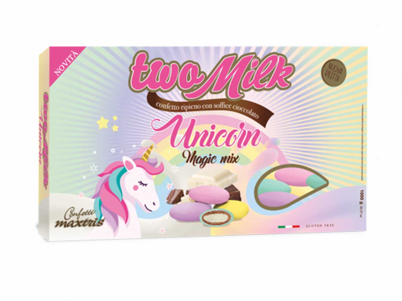 Confetti maxtris unicorno 1kg twouni