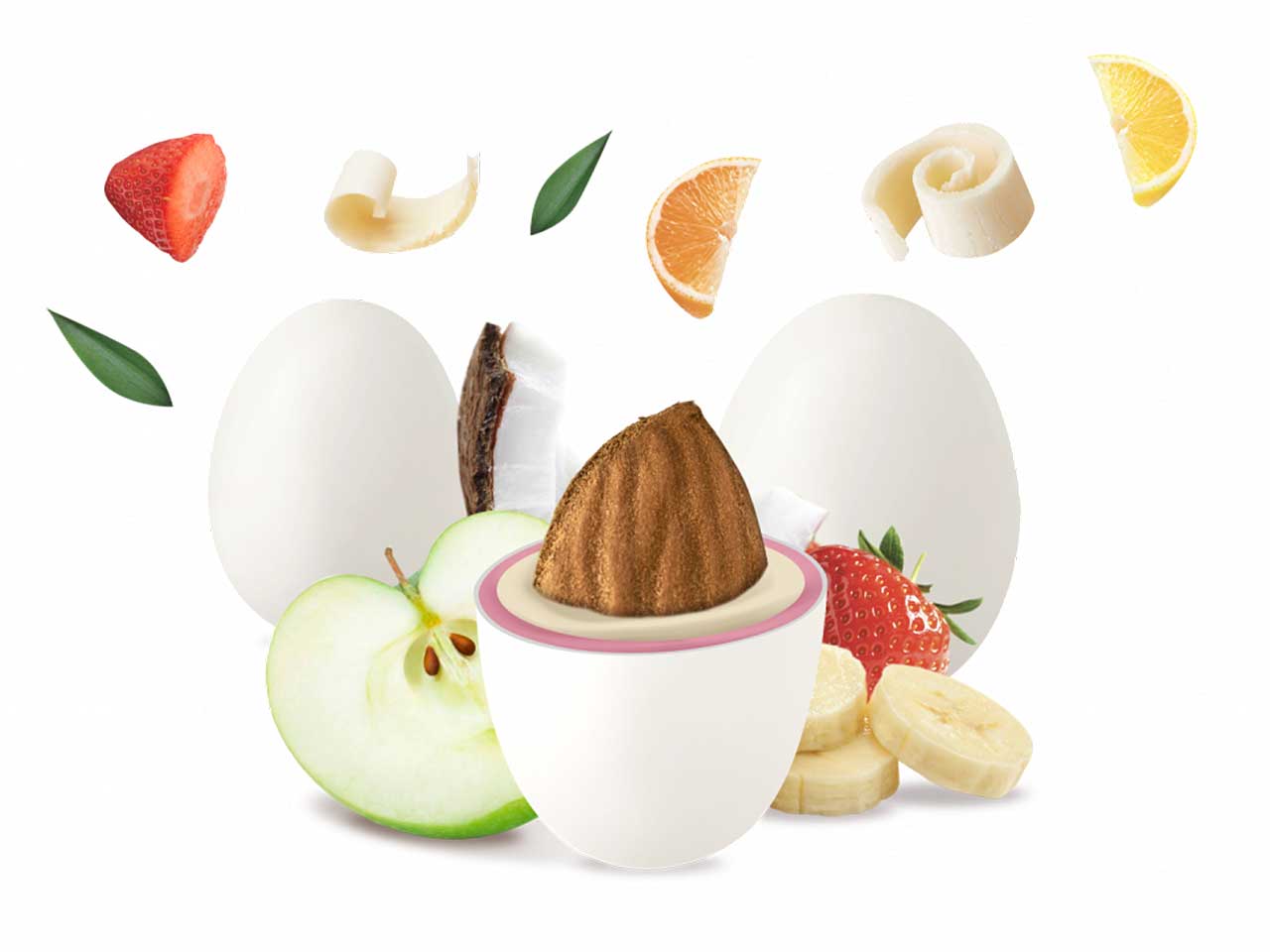 Confetti twist maxtris frutta bianchi 1kg twmaxfru