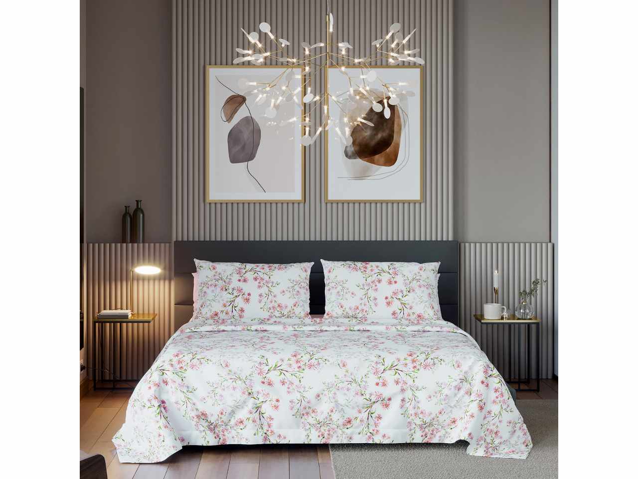Mister cotton completo letto matrimoniale in flanella