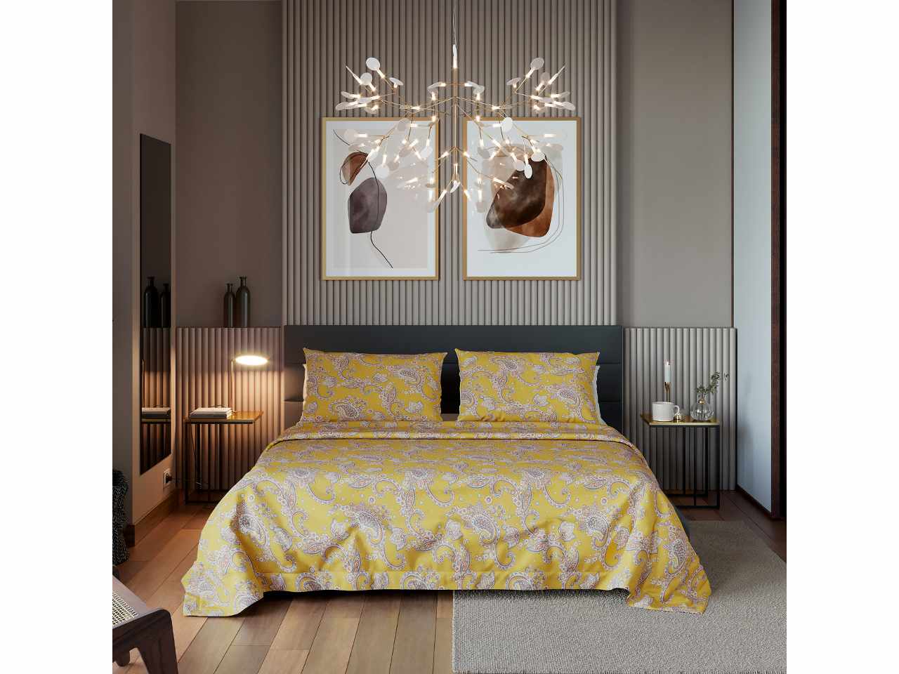 Mister cotton completo letto matrimoniale decoro paesi attraverso le stampe