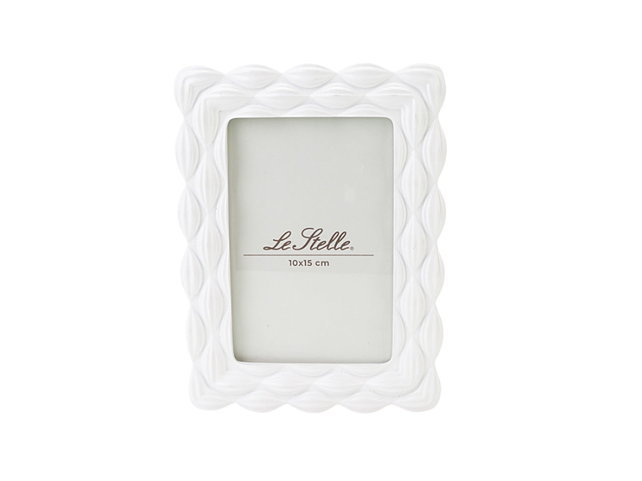 Porta foto resina bianco 10x15 54179