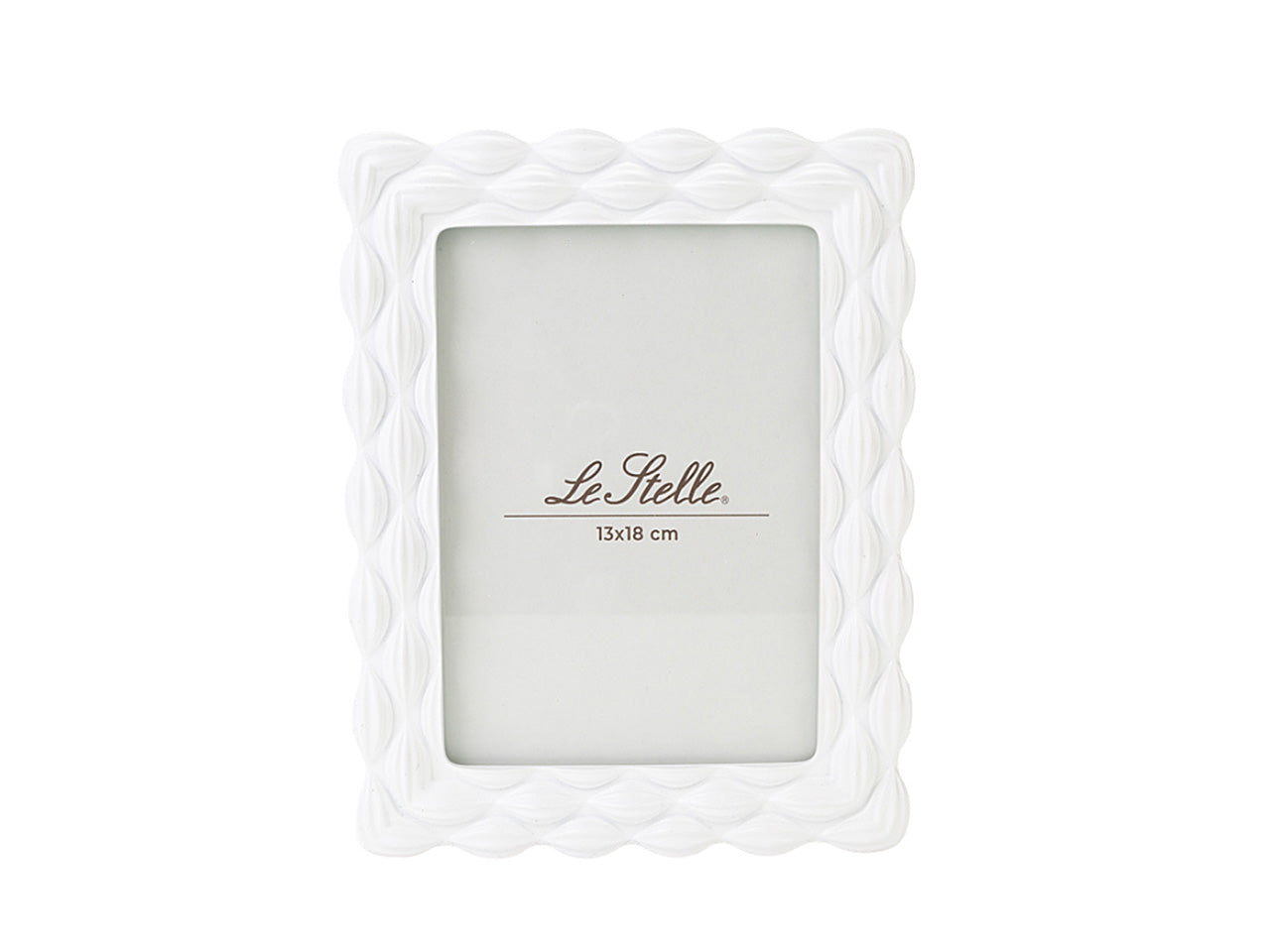 Porta foto resina bianco 13x18 54181