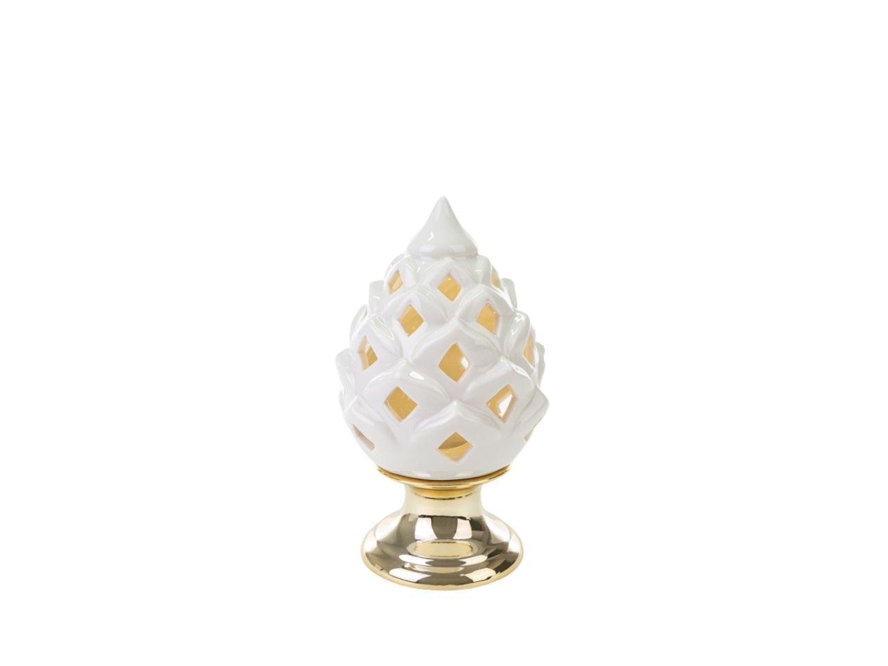 Pigna led porc.bianco 11xh.19cm 54269