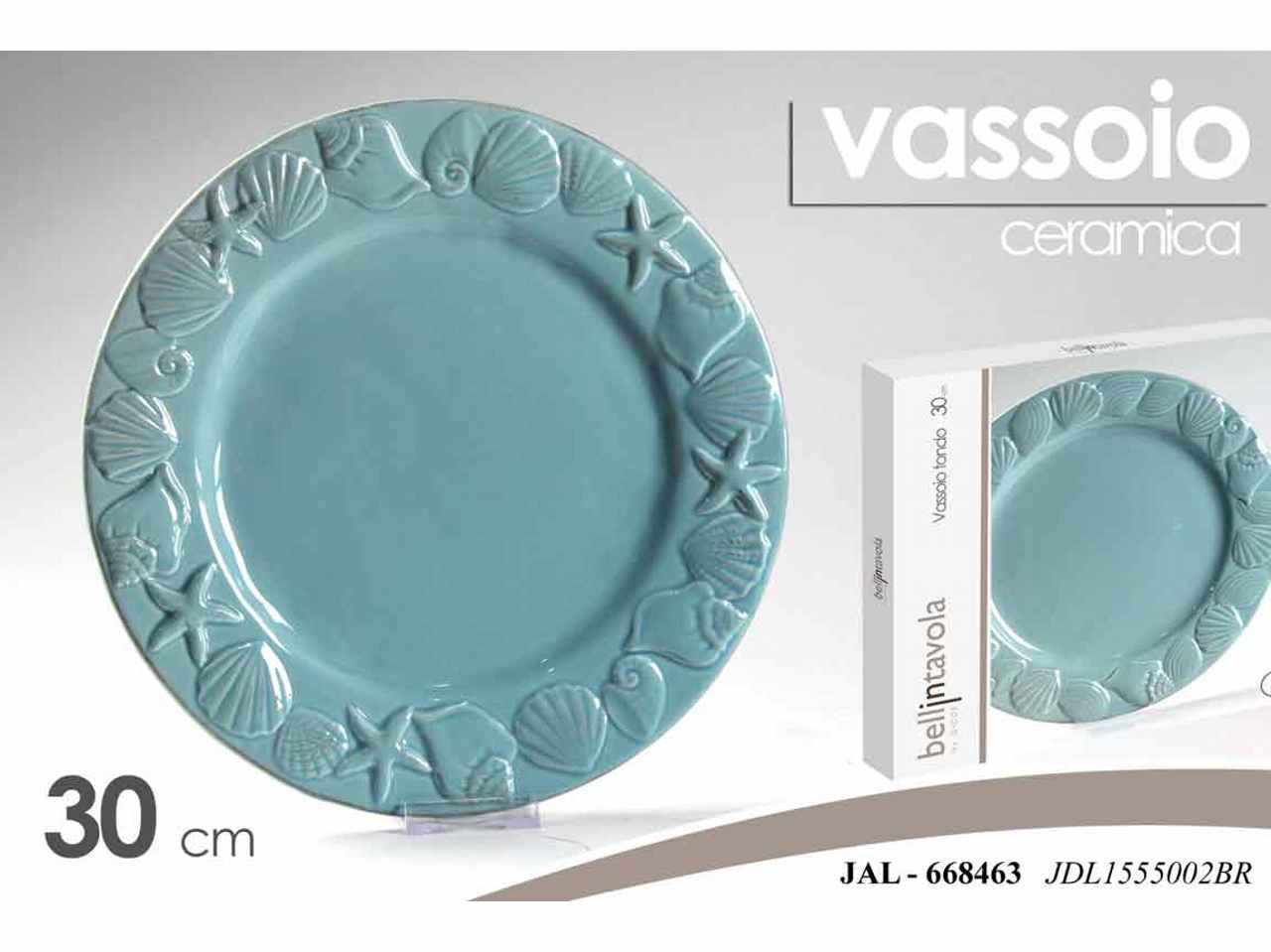 Vassoio 30cm blu jdl1555002br 668463