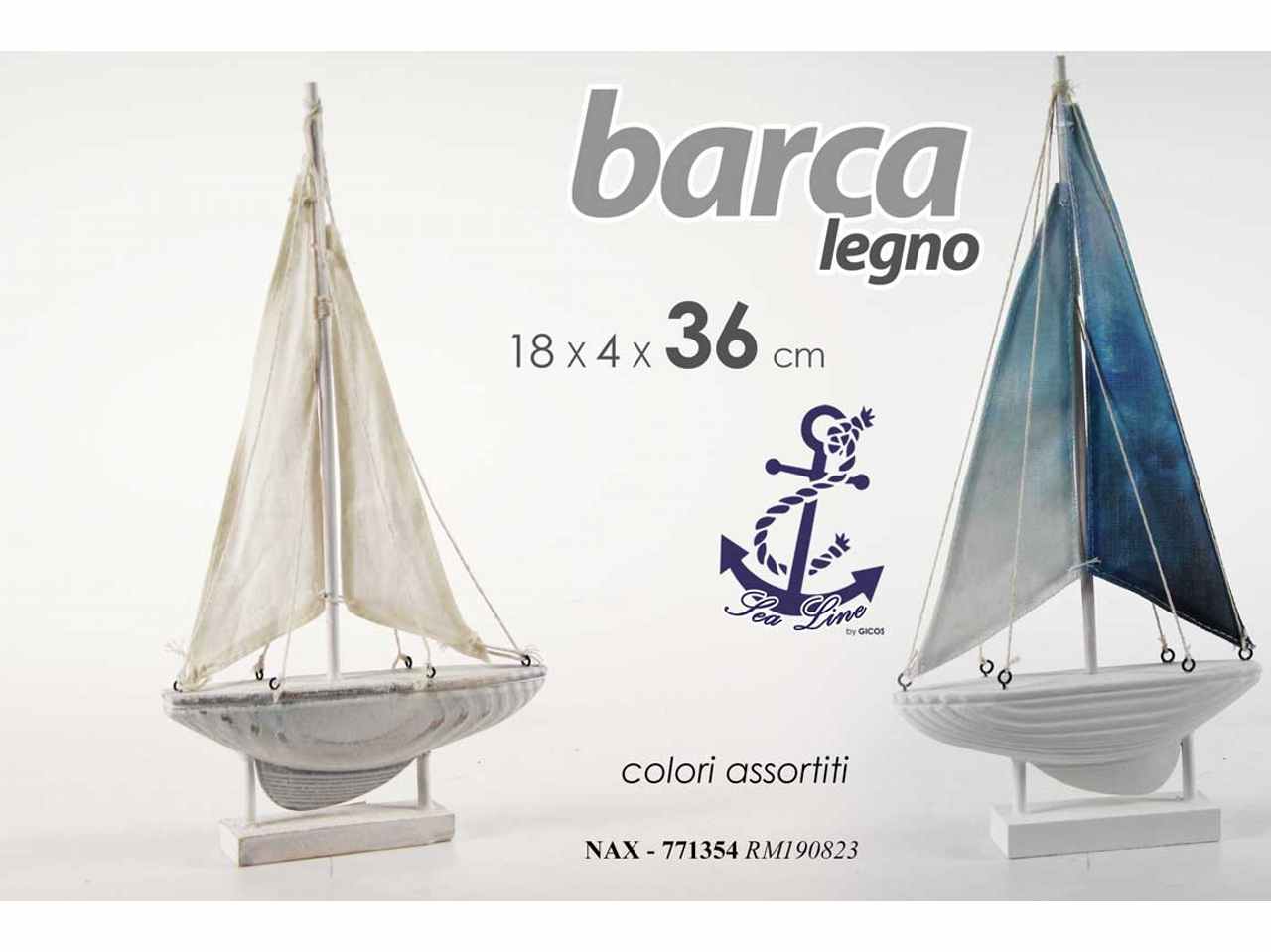 Barca 36x18x4cm 771354