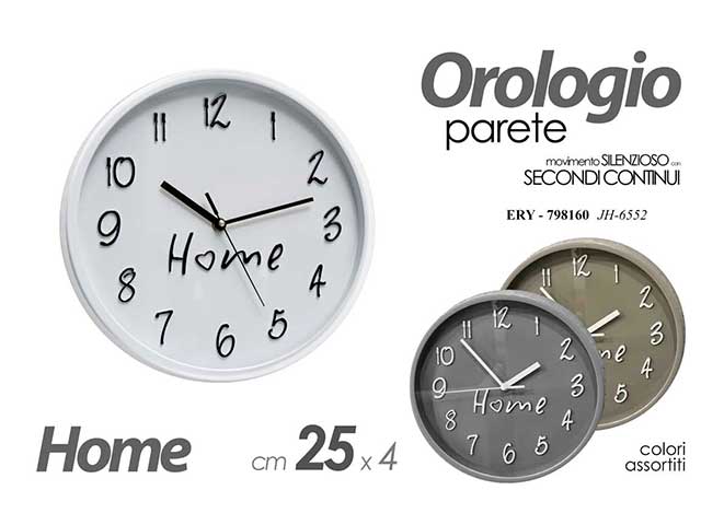 orologio tondo d45cm shabby 1819/00