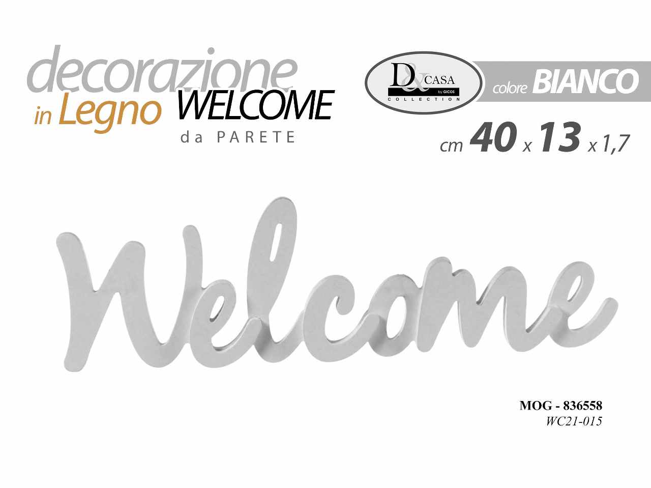 Frase welcome 40x13cm836558
