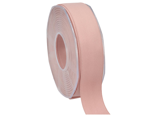 Nastro doppio raso opaco rosa antico 25mmx20mt