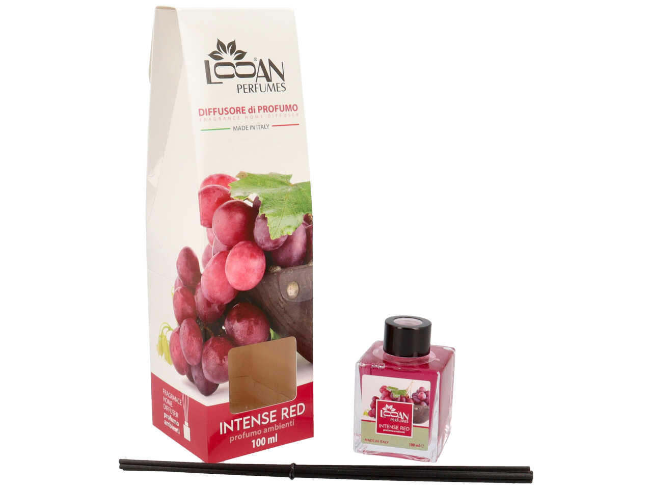 Diffusore home fragrance 100ml profumazione intense red