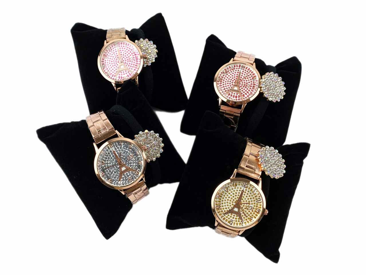 Orologio le kikke con quadrante fantasia parigi