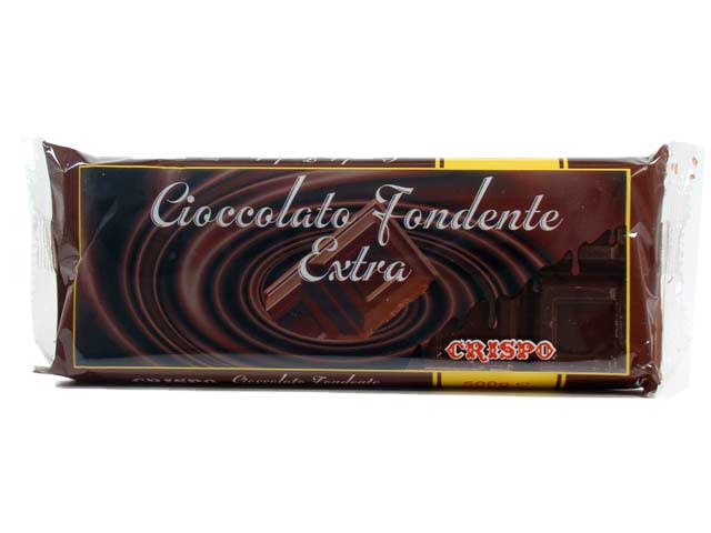 Tavoletta di cioccolato fondente 500gr