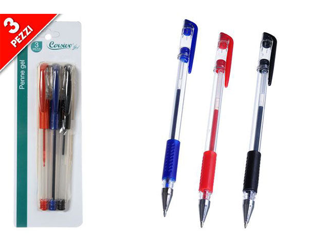 Penna gel 3pz