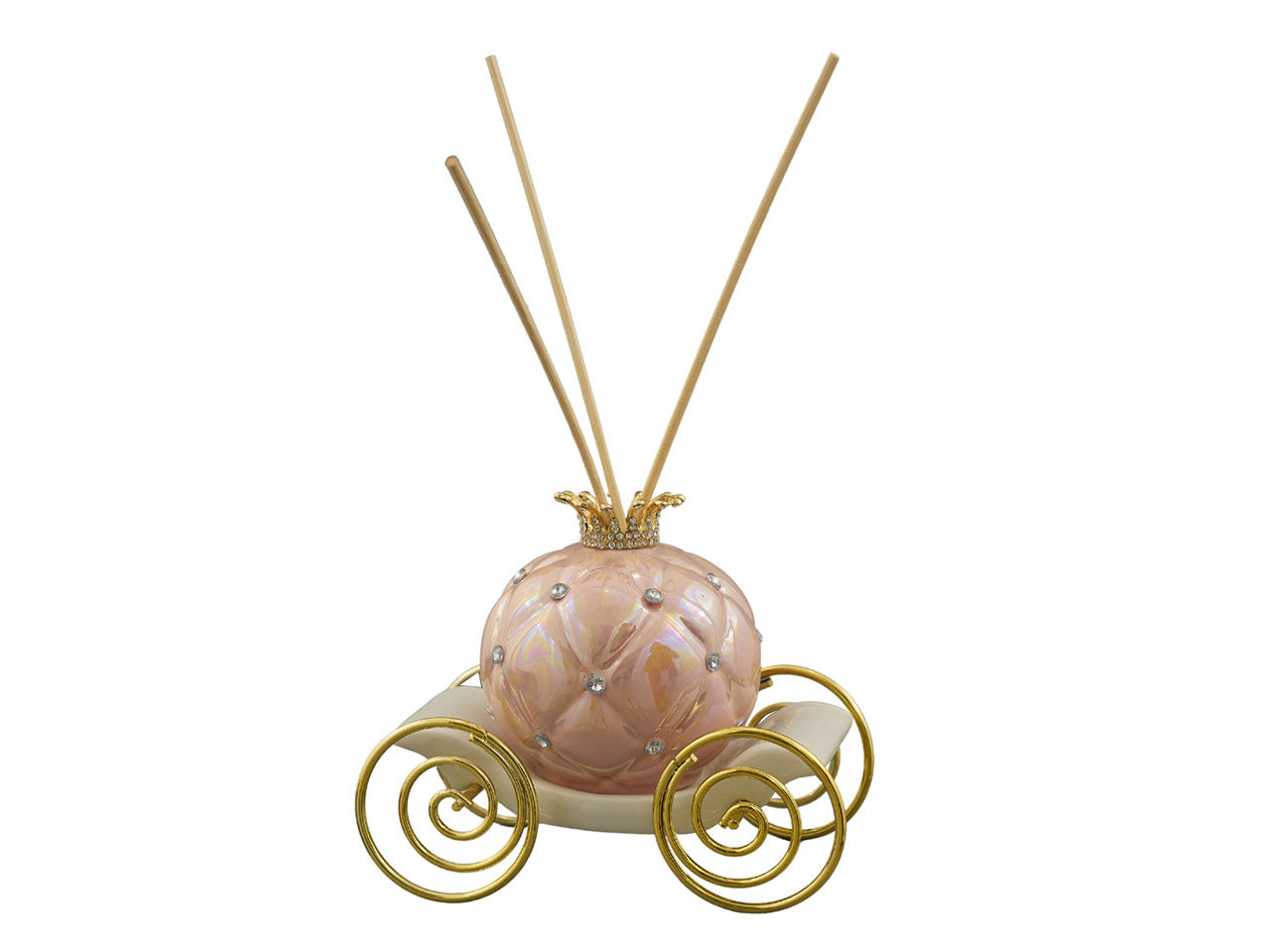 Carrozza rosa profum.14x11,5cm 875x378