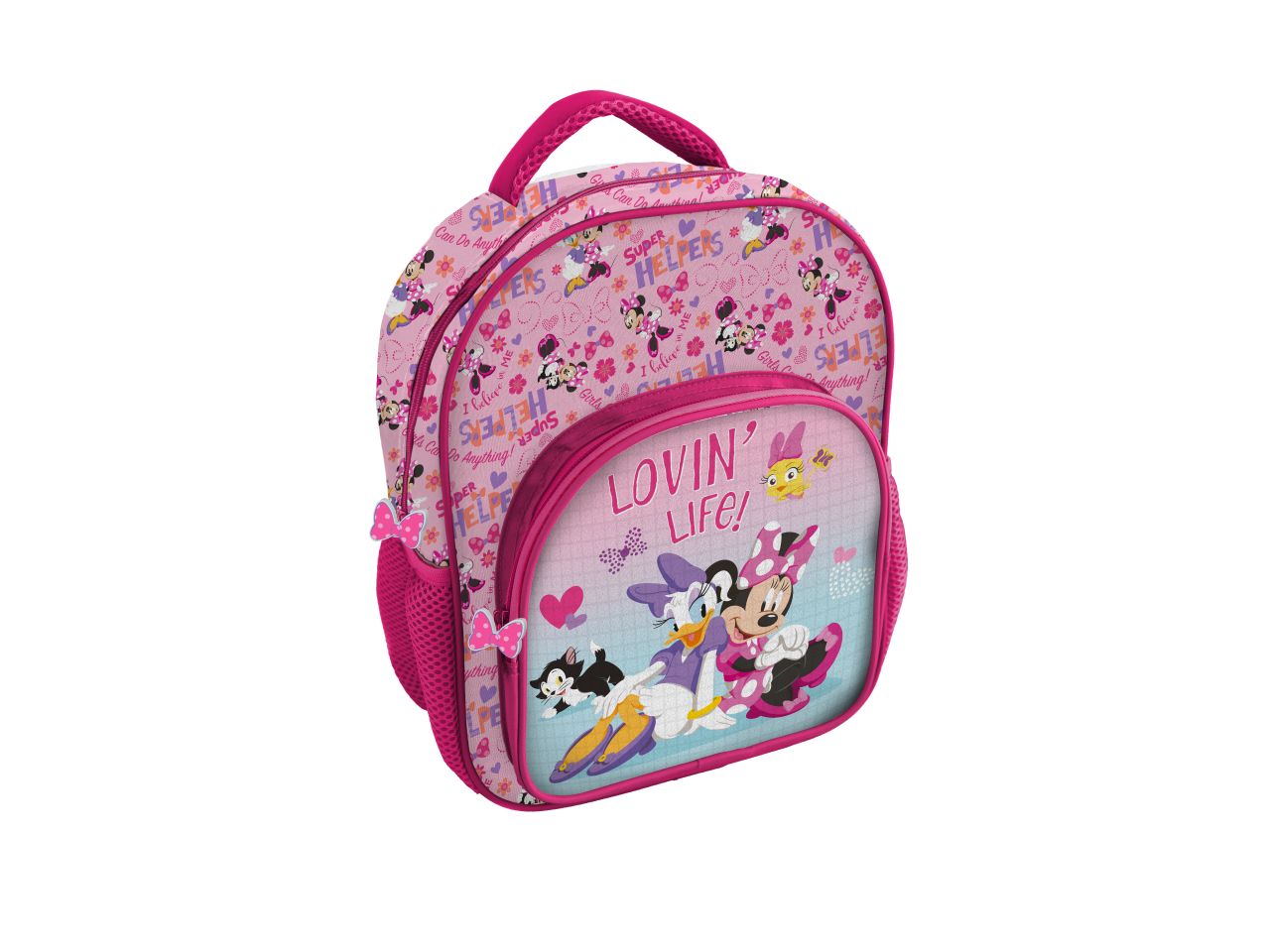 minnie zaino 30cm con tasca deluxe