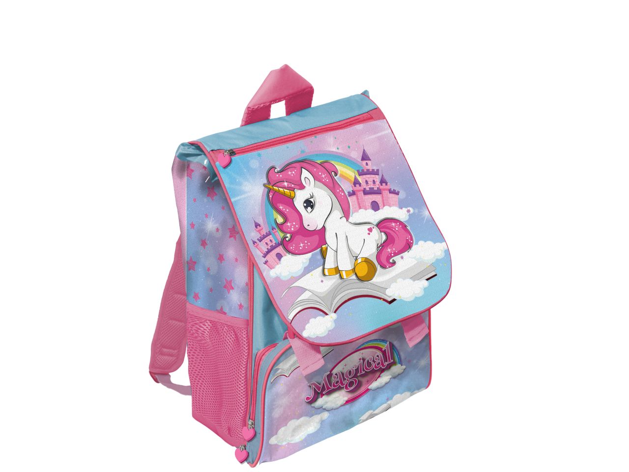 Unicorno zaino estensibile premium 40 cm