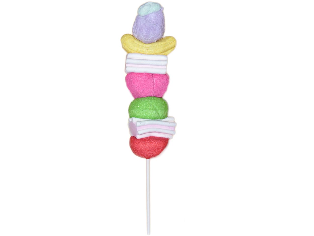 Marshmallow spiedino mallow colorati 50x24 gr biribao