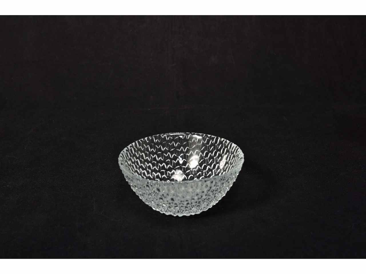 Coppa tonda in vetro trasp.13,5cm 23373
