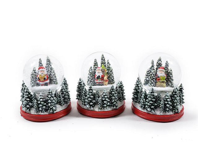 albero palla di neve con musica 25593