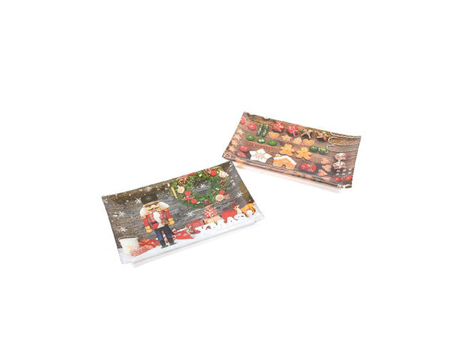 piatto rett.sweet christmas vetro32188