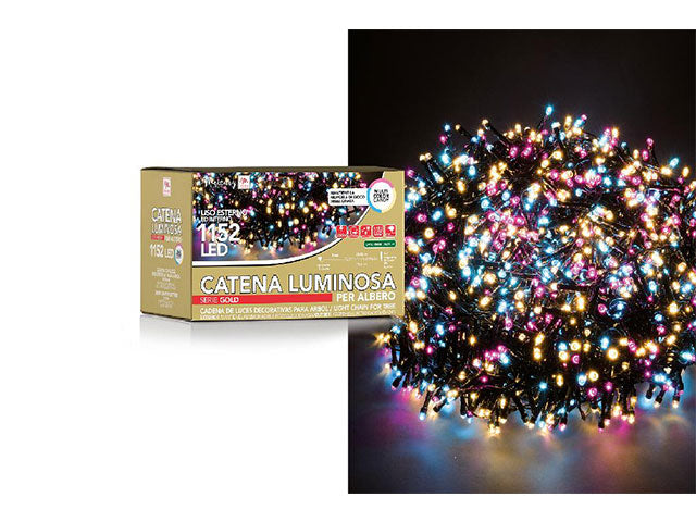 Catena luci 1152led n.color u.e.51547