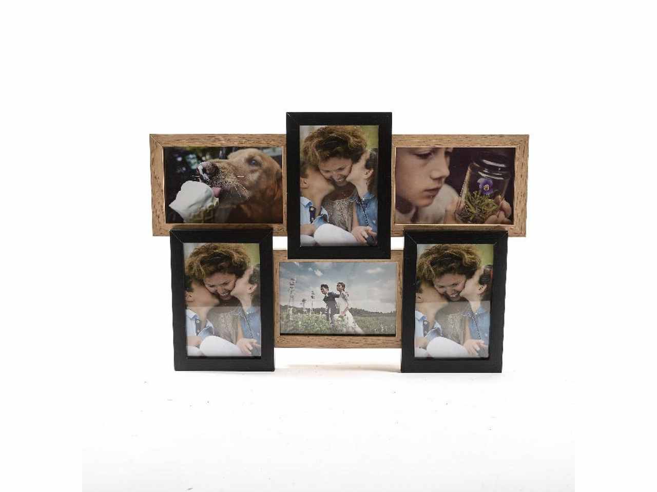 Porta foto multiplo 6foto 44,5x31x3cm 16437