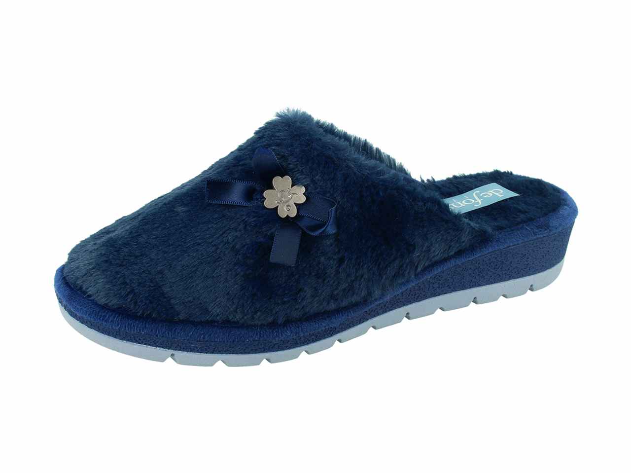 Pantofola donna 36-41 sestriere blu w803bx