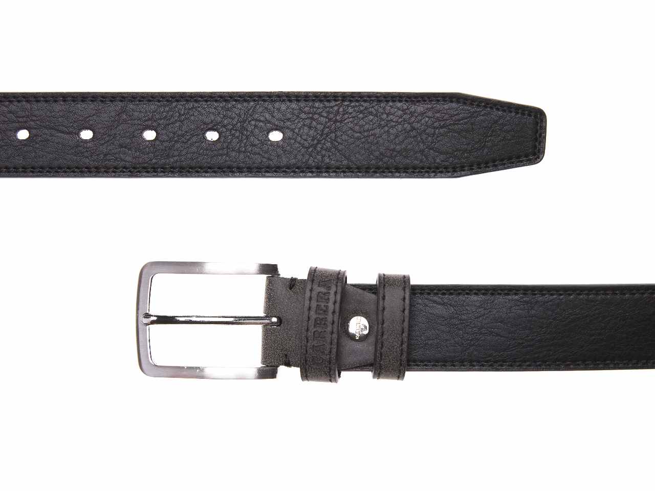 Cintura uomo ground collection nero