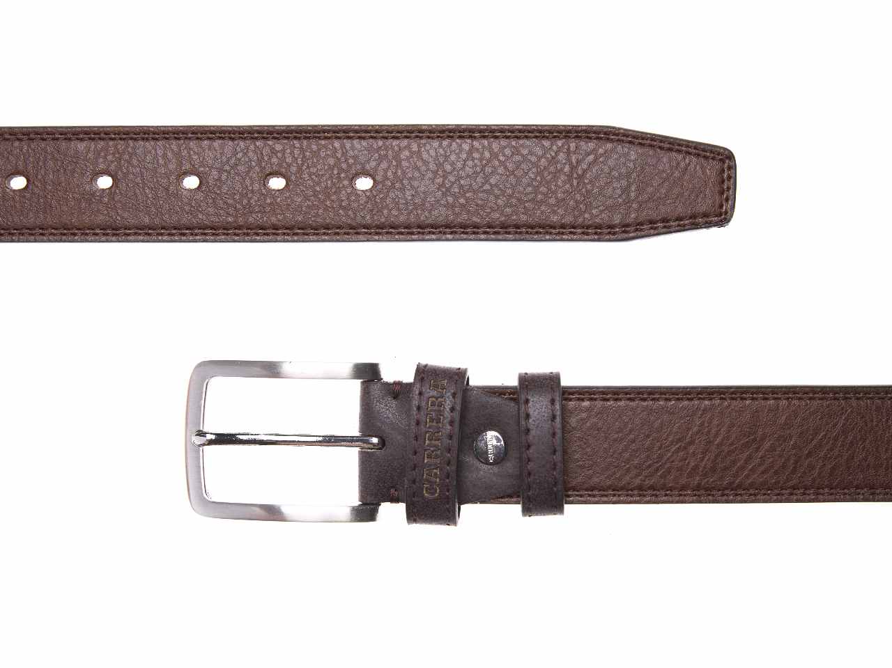 Cintura uomo ground collection marrone
