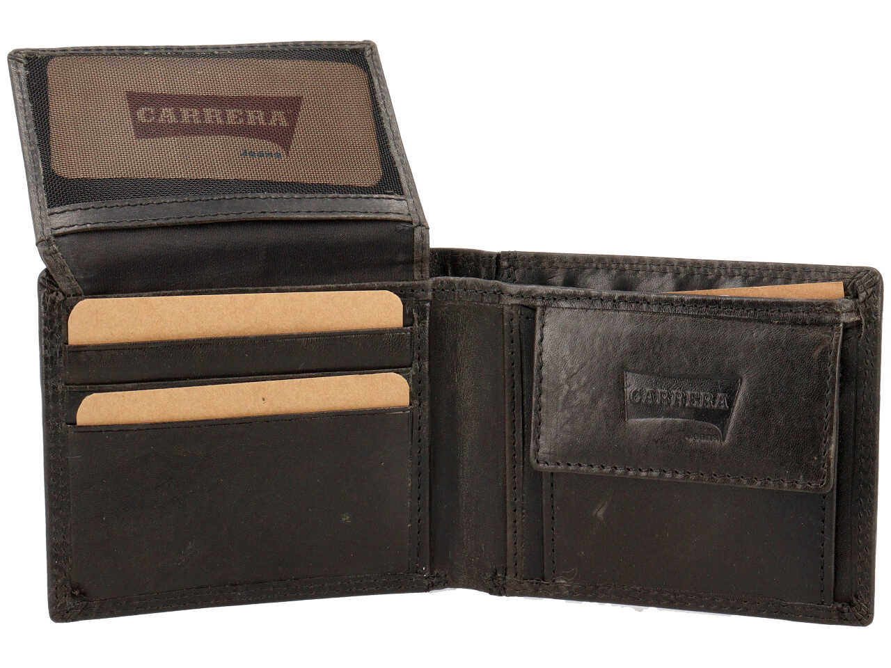 Portafoglio da uomo parker collection colore nero composizione: 100% pelle