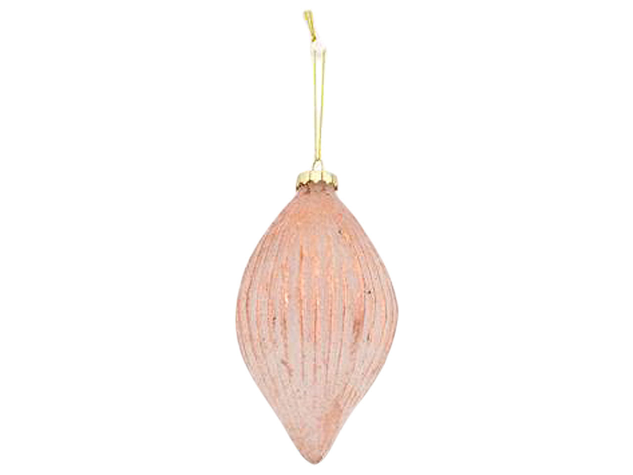 Palla ovale vetro 17cm rosa anticocon eff ghiaccks21-due-56/oval-oldpi