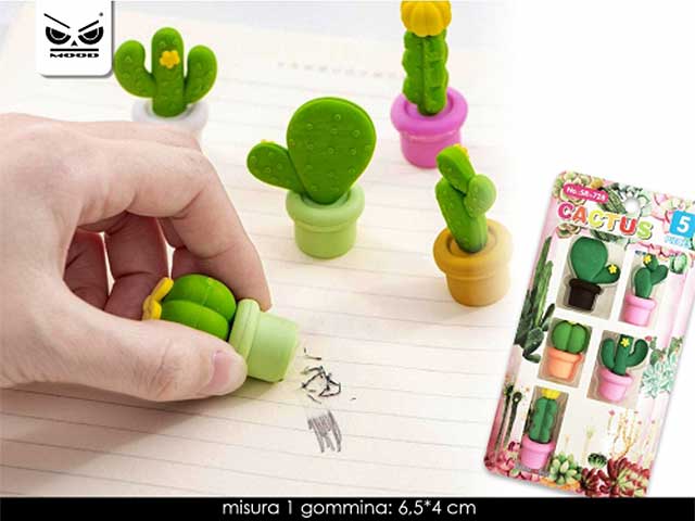 Gomma cactus 5pz