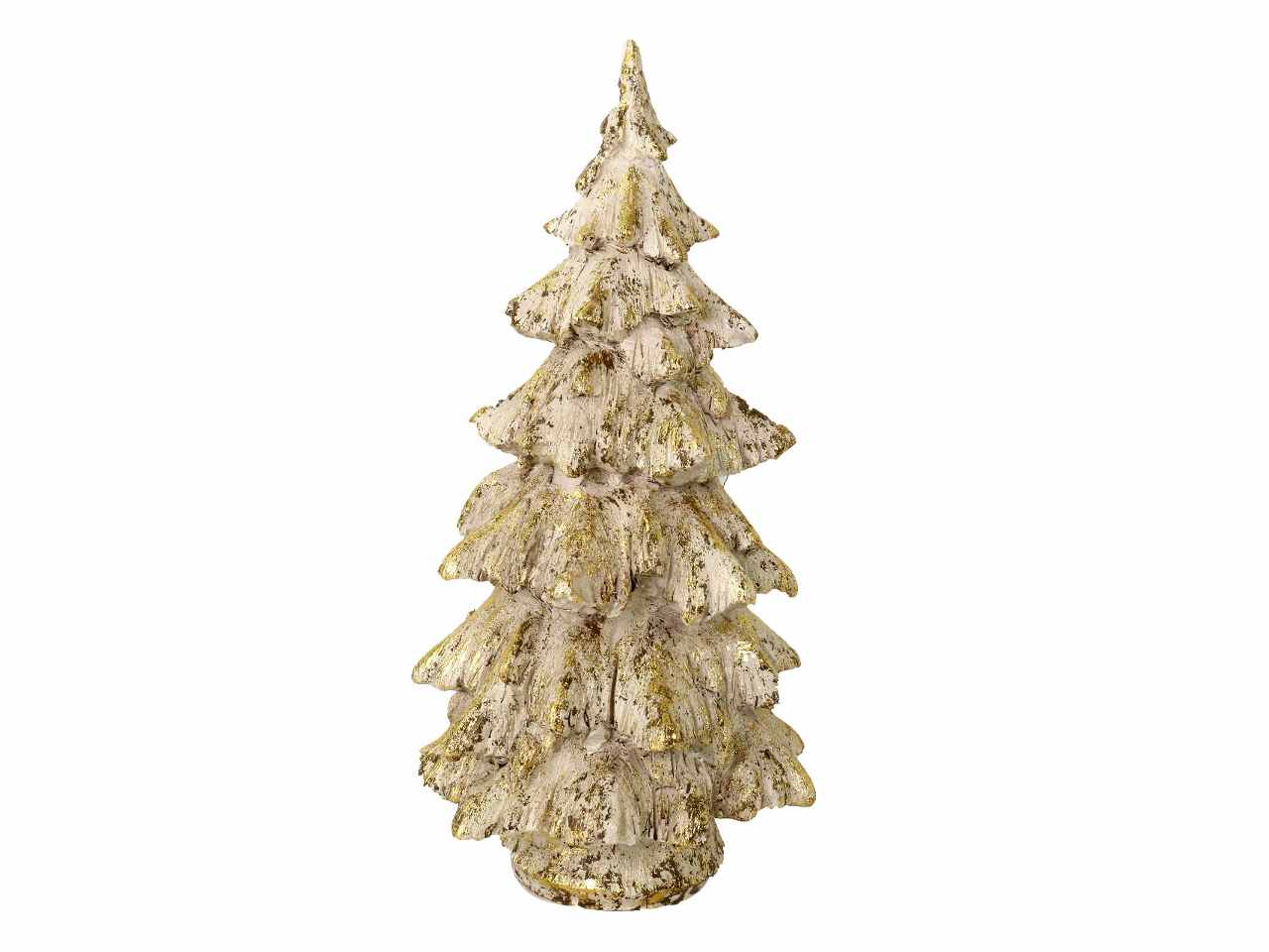 Albero resina argento cm d.24 h46