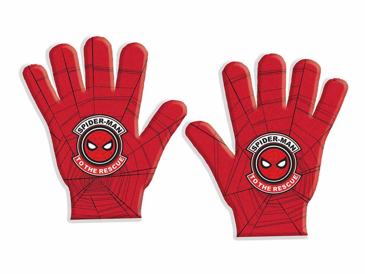 Guanti spiderman multicolor