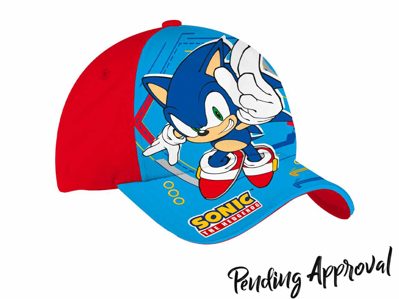 cappello baseball di sonic