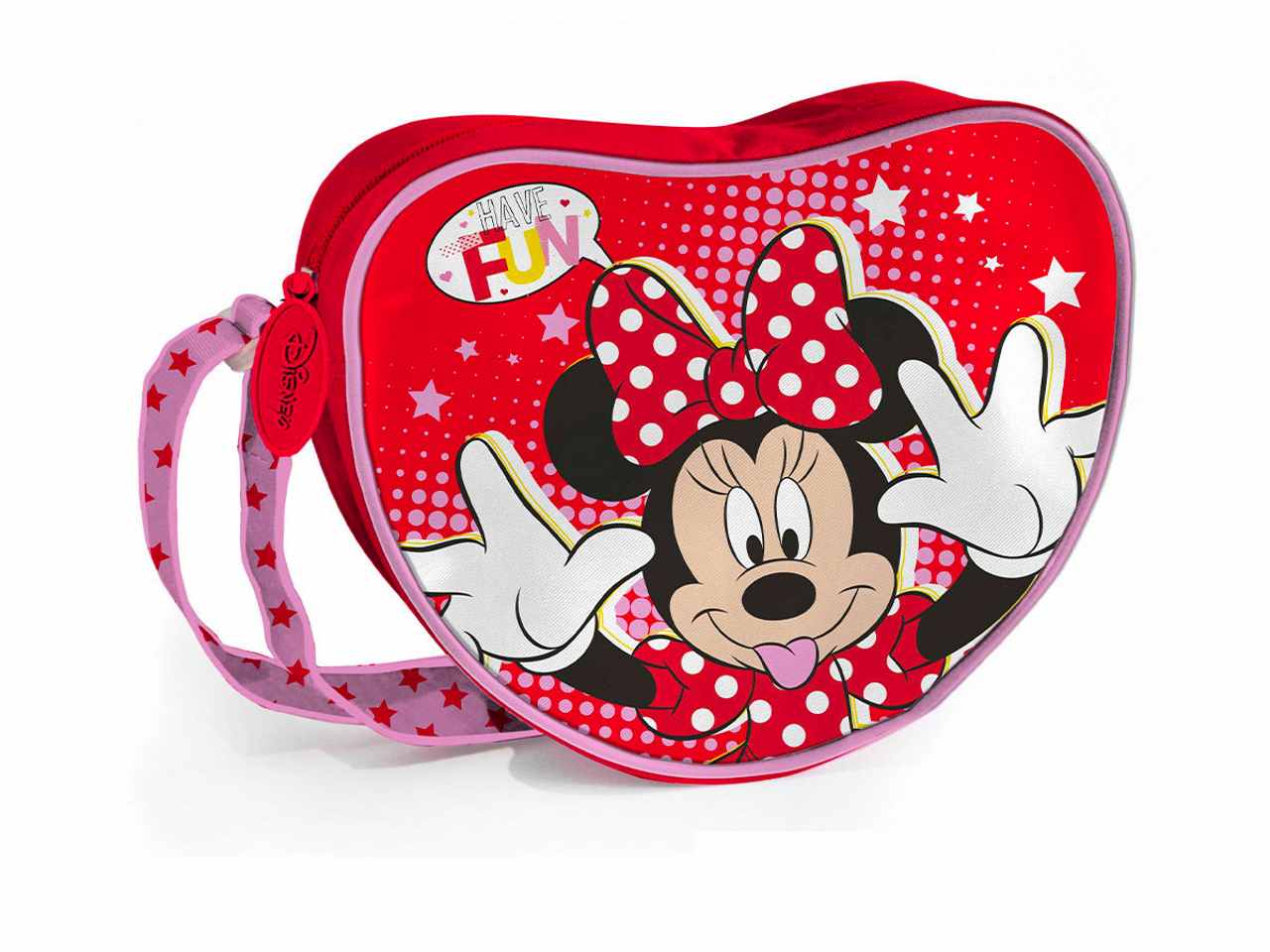 Minnie tracolla cuore multicolor